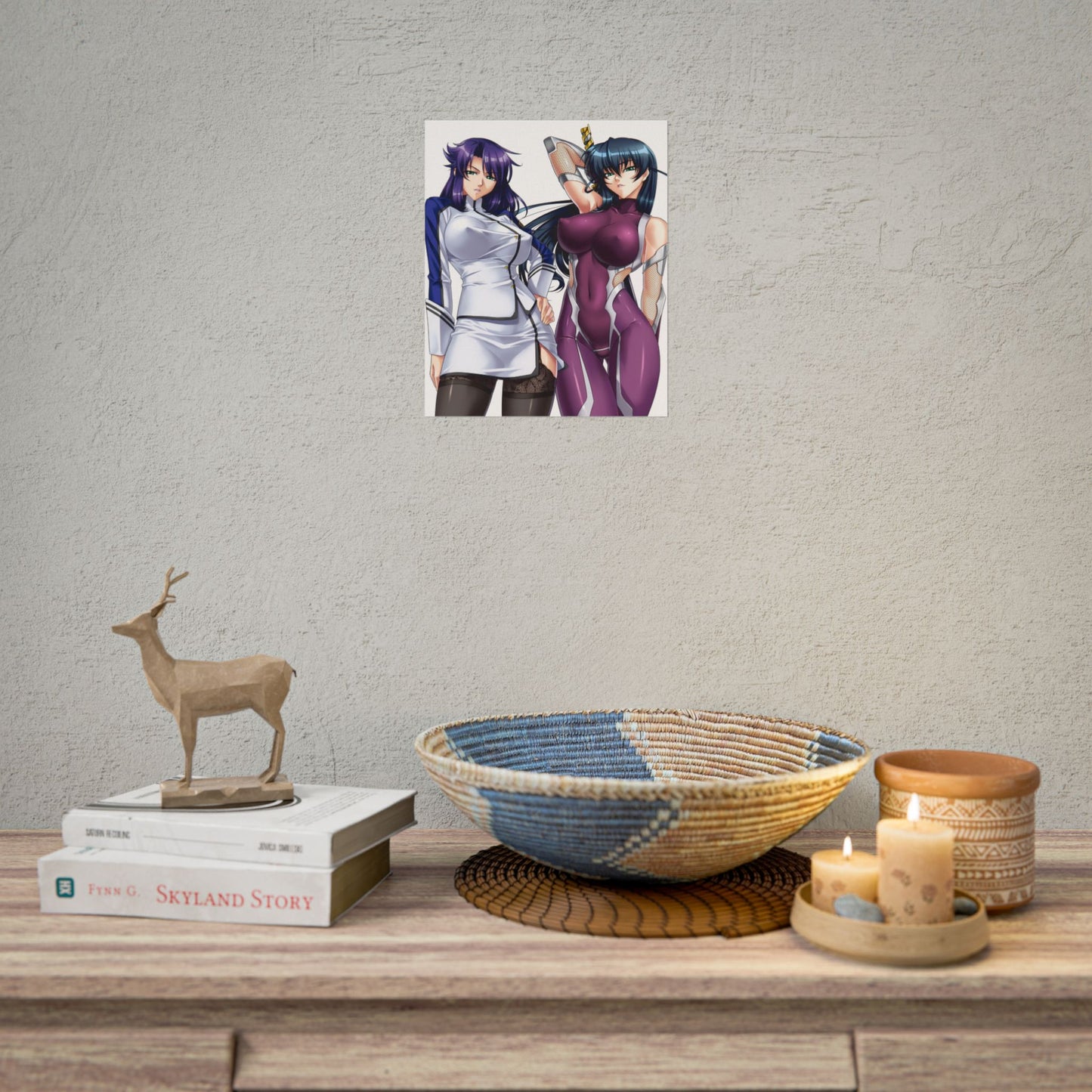 Taimanin Asagi Matte Poster