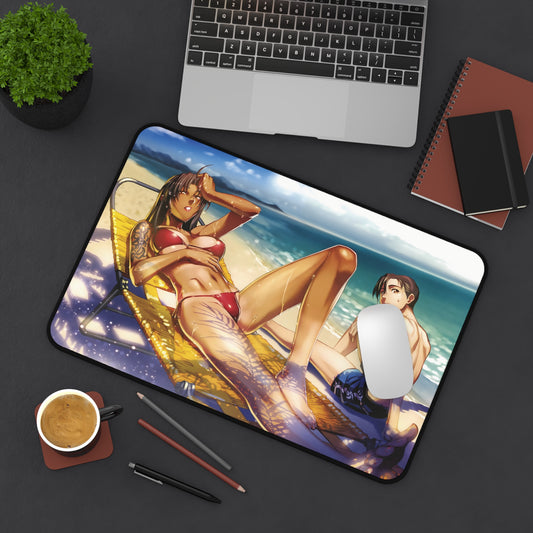 Black Lagoon Desk Mat