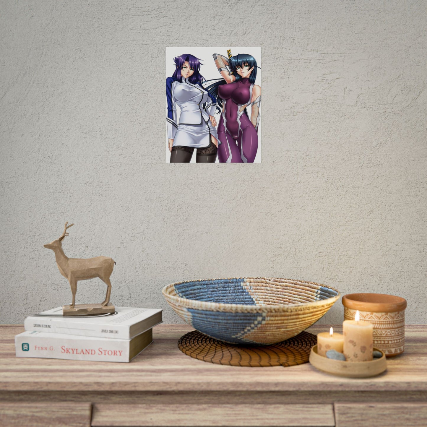 Taimanin Asagi Matte Poster