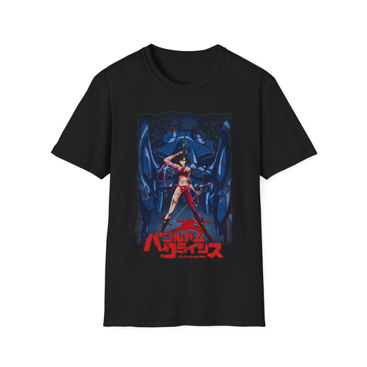 Unisex Bubblegum Crisis Vintage 80s Anime T-Shirt, Retro Reika Chang Manga Waifu Shirt