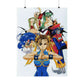 Street Fighter X Darkstalkers Matte Poster