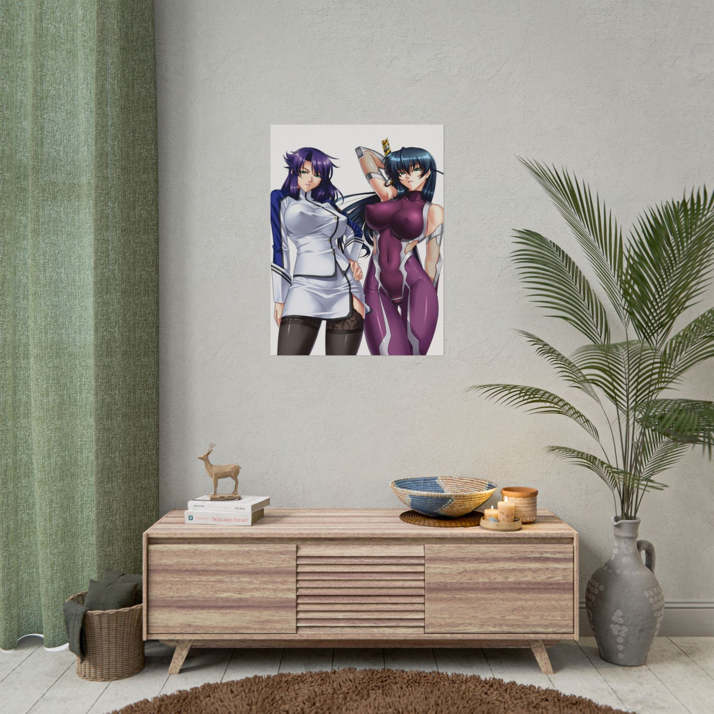 Taimanin Asagi Matte Poster