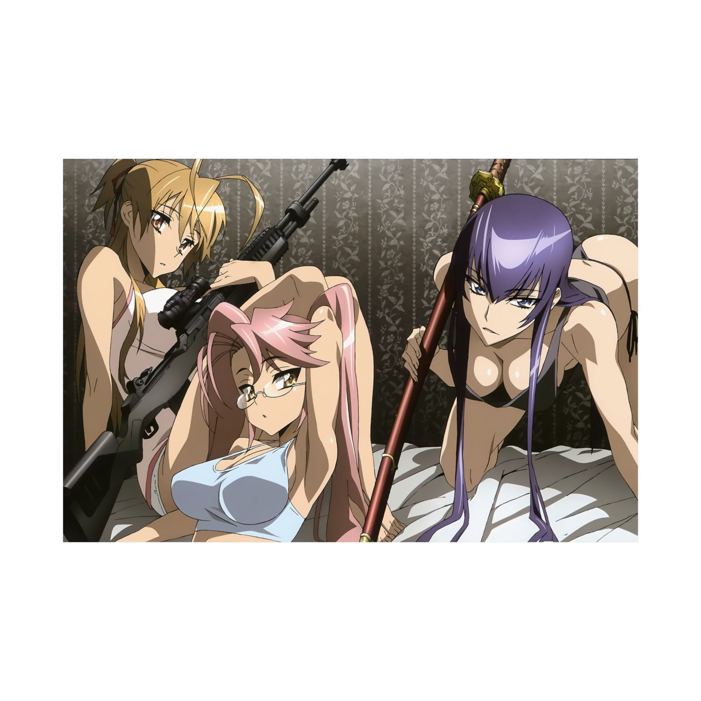 Highschool of the Dead Matte Poster