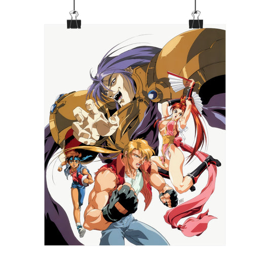 Fatal Fury Matte Poster