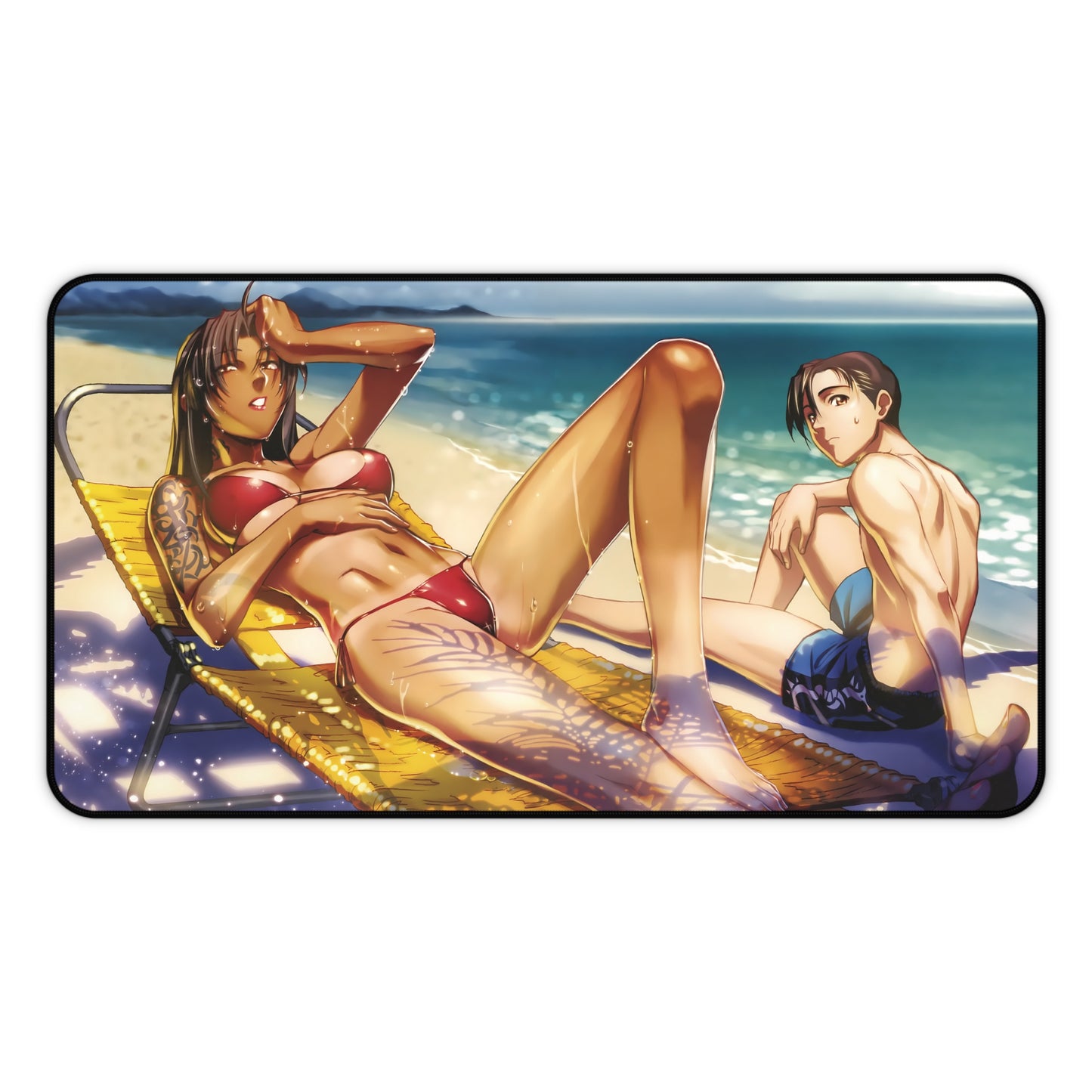 Black Lagoon Desk Mat