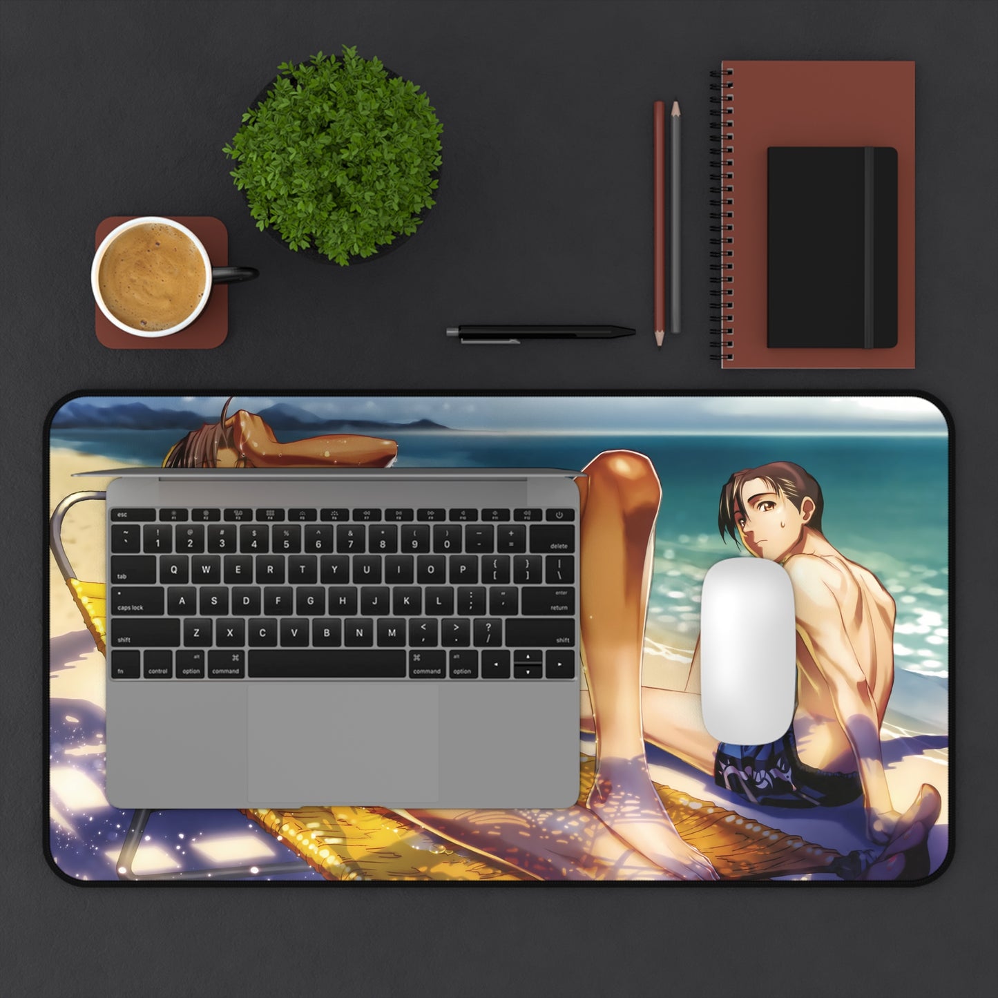 Black Lagoon Desk Mat