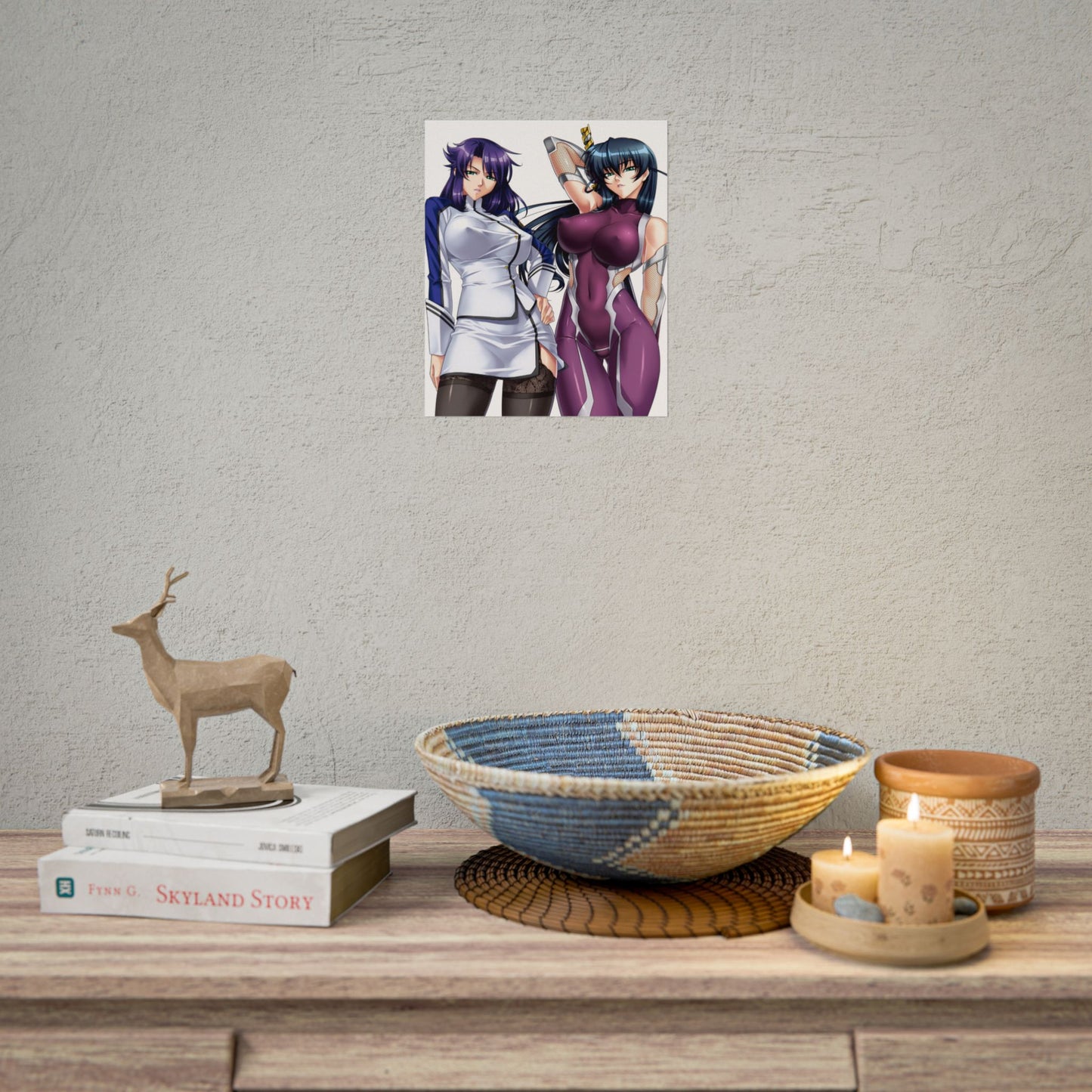 Taimanin Asagi Matte Poster