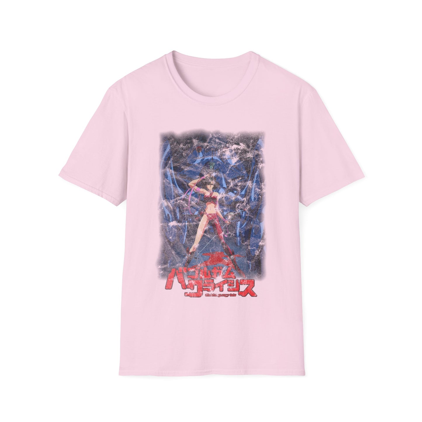 Unisex Bubblegum Crisis Vintage 80s Anime T-Shirt, Retro Reika Chang Manga Waifu Shirt