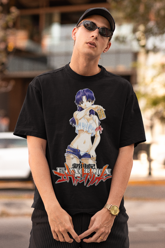 Neon Genesis Evangelion - Misato Vintage T-Shirt