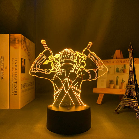 Sword Art Online Kirito Night Light