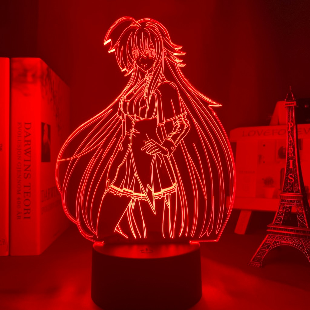 High School DxD Rias Gremory Night Lamp