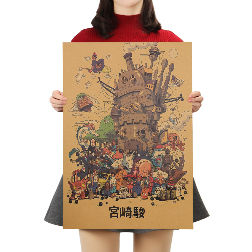 Studio Ghibli Character Poster
