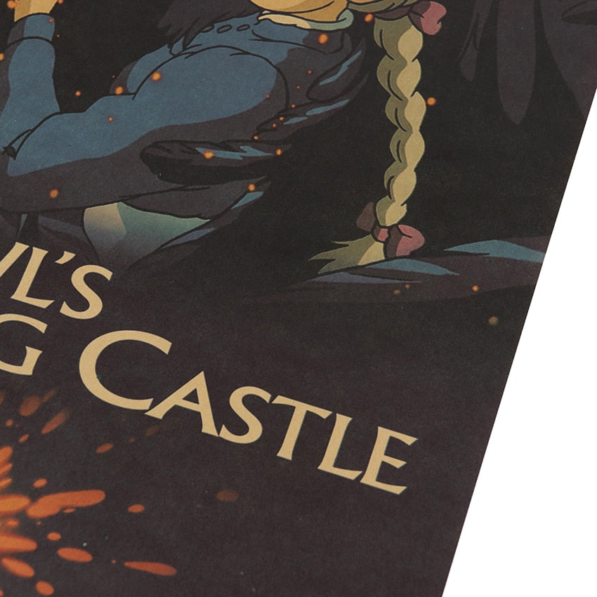 Howl's Moving Castle original poster