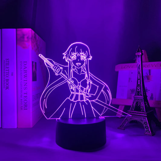 Mirai Nikki Future Diary Yuno Gasai Night Light