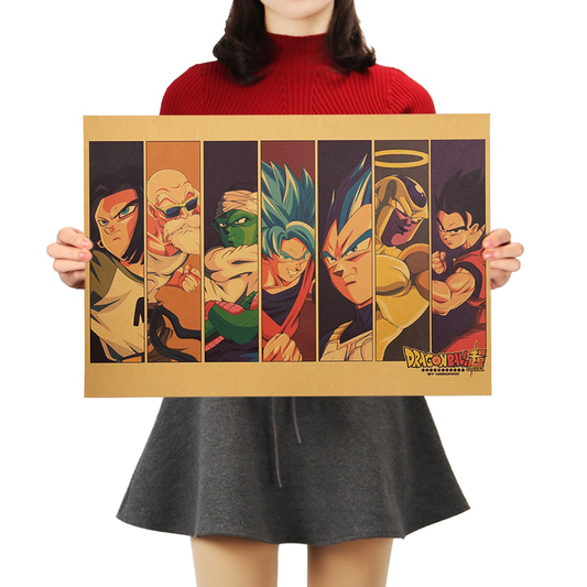 Dragon Ball Character Poster