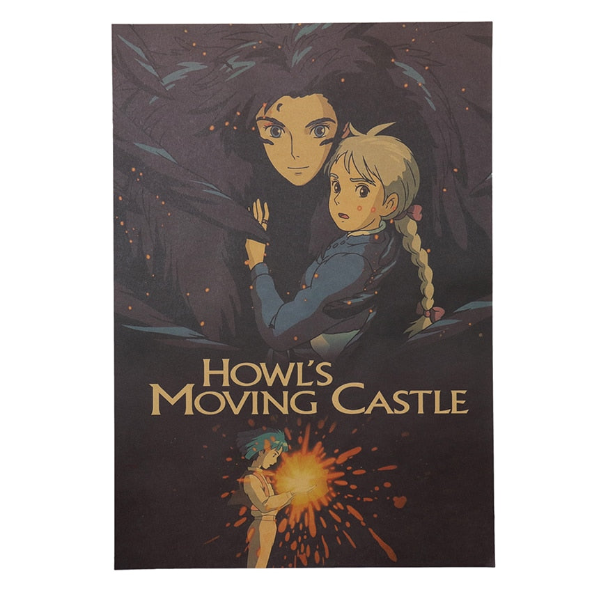 Howl's Moving Castle original poster
