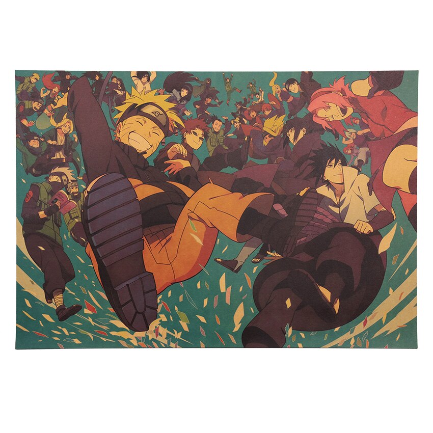 Naruto Jump Poster