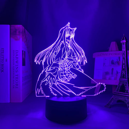 Spice and Wolf Holo Night Light