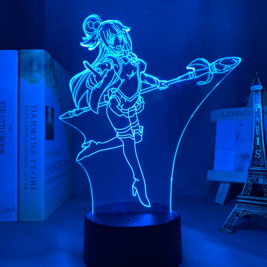 KonoSuba Aqua Night Light